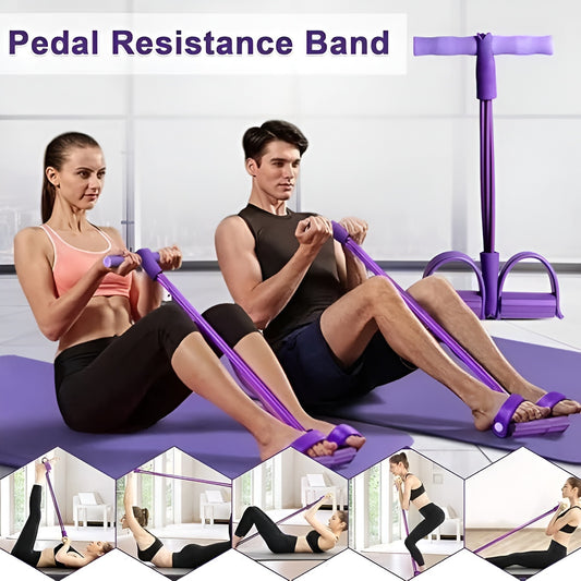 Yoga Pedal Puller Resistance Band – Full-Body Fitness & Home Workout Equipment